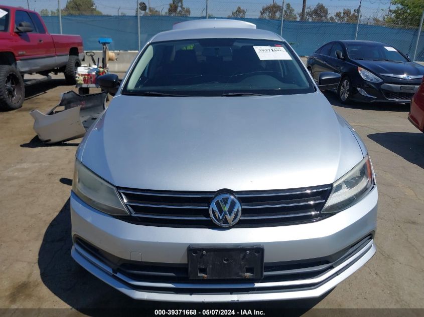 2015 Volkswagen Jetta 1.8T Se VIN: 3VWD17AJ1FM258559 Lot: 39371668