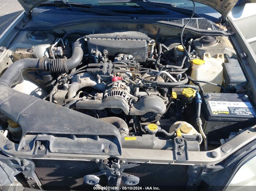 2001 Subaru Legacy Gt Limited VIN: 4S3BE656216213198 Lot: 39371690