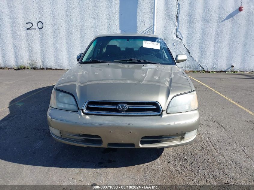2001 Subaru Legacy Gt Limited VIN: 4S3BE656216213198 Lot: 39371690