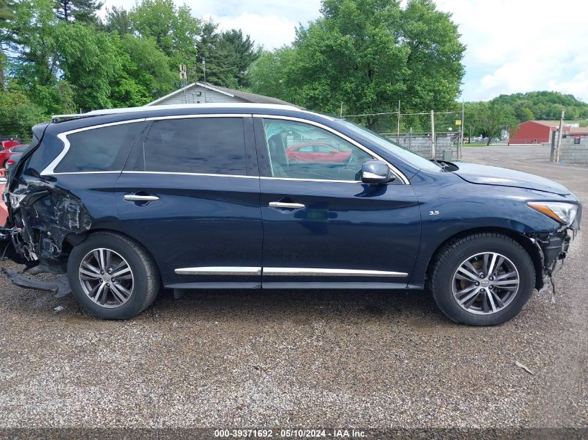 2019 Infiniti Qx60 Luxe VIN: 5N1DL0MM5KC500464 Lot: 39371692