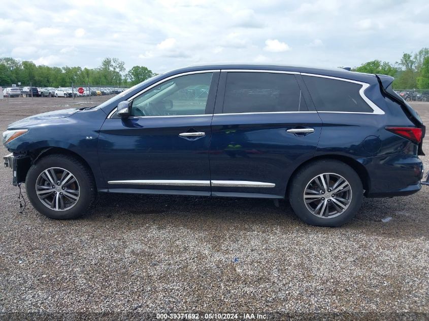 2019 Infiniti Qx60 Luxe VIN: 5N1DL0MM5KC500464 Lot: 39371692