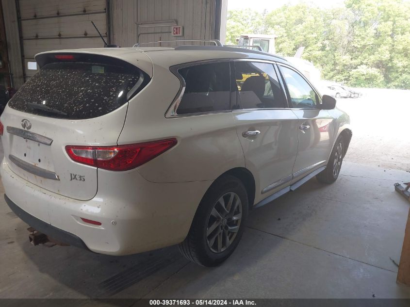 2013 Infiniti Jx35 VIN: 5N1AL0MM4DC333584 Lot: 39371693