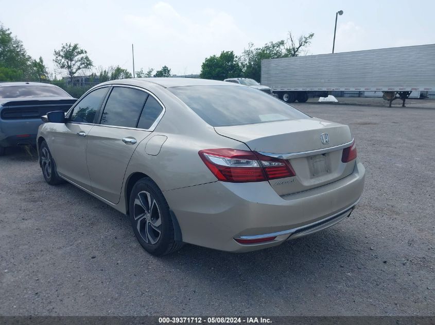 2016 Honda Accord Lx VIN: 1HGCR2F39GA115721 Lot: 39371712