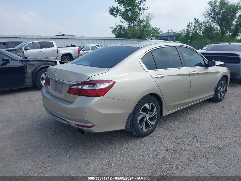 2016 Honda Accord Lx VIN: 1HGCR2F39GA115721 Lot: 39371712