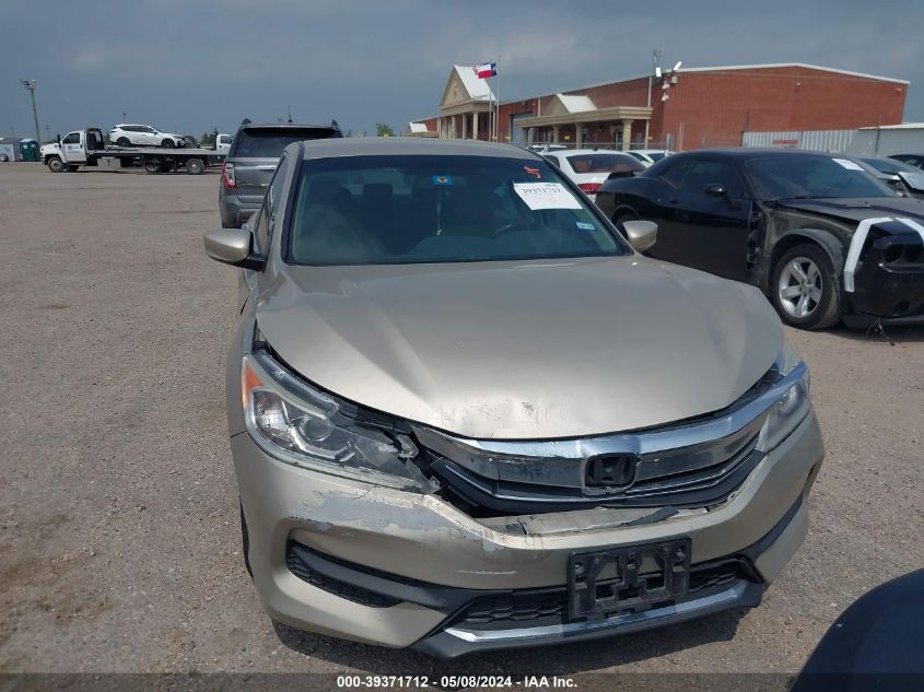 2016 Honda Accord Lx VIN: 1HGCR2F39GA115721 Lot: 39371712