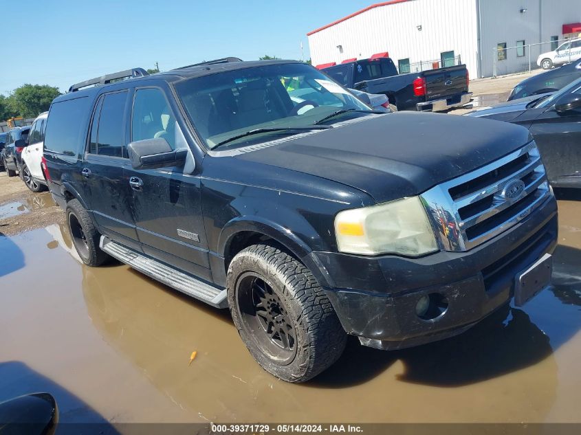 2008 Ford Expedition El Xlt VIN: 1FMFK15528LA77344 Lot: 39371729