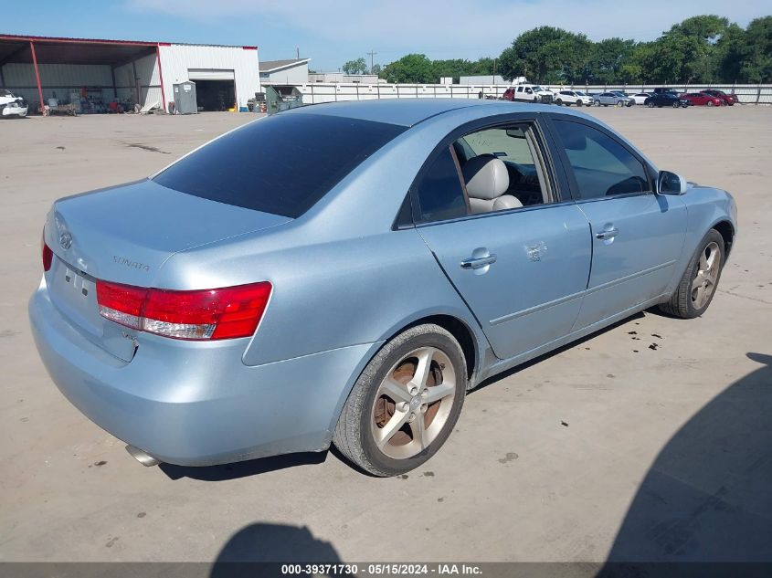 2006 Hyundai Sonata Gls V6/Lx V6 VIN: 5NPEU46F06H151817 Lot: 39371730