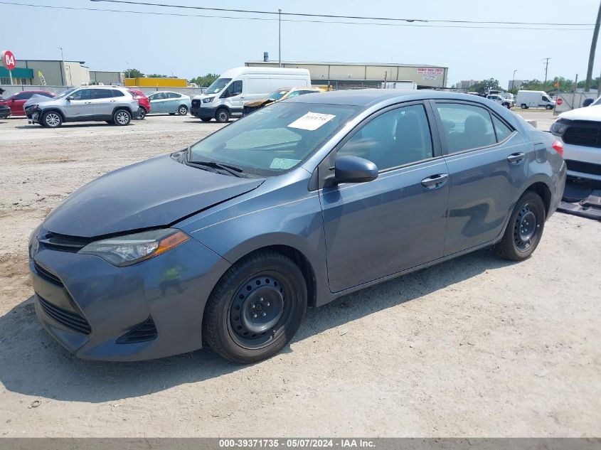 2017 Toyota Corolla Le VIN: 2T1BURHE5HC762565 Lot: 39371735