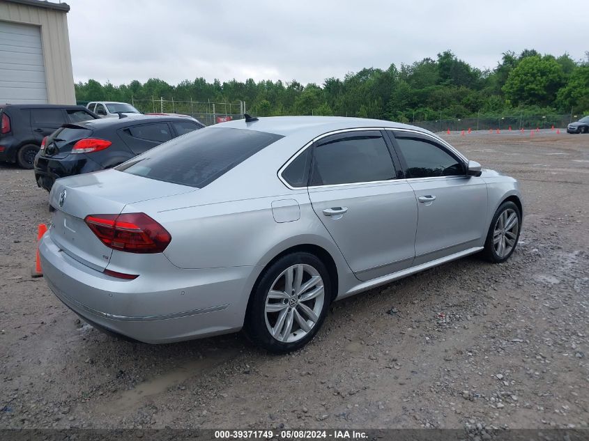 2018 Volkswagen Passat 2.0T Sel Premium VIN: 1VWCA7A35JC026831 Lot: 39371749