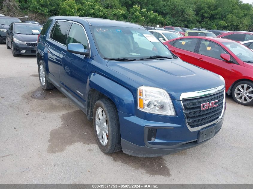 2017 GMC Terrain Sle-1 VIN: 2GKALMEK7H6204492 Lot: 39371753