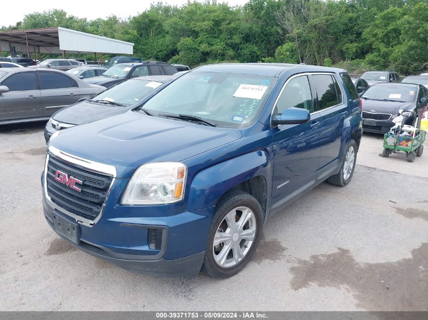 2017 GMC Terrain Sle-1 VIN: 2GKALMEK7H6204492 Lot: 39371753