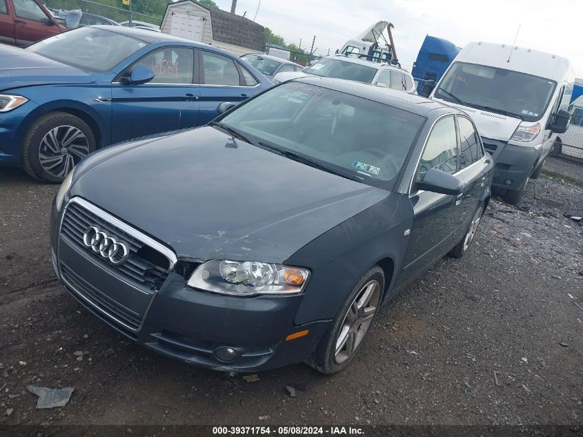 WAUAF78E37A060495 | 2007 AUDI A4