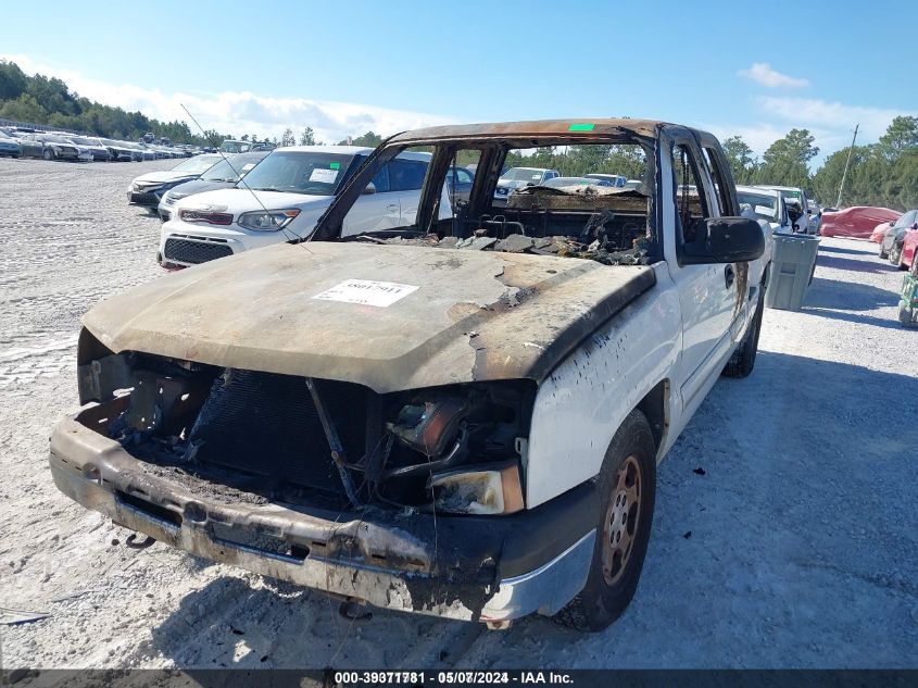 2003 Chevrolet Silverado 1500 Ls VIN: 1GCEC19VX3Z273948 Lot: 39371781