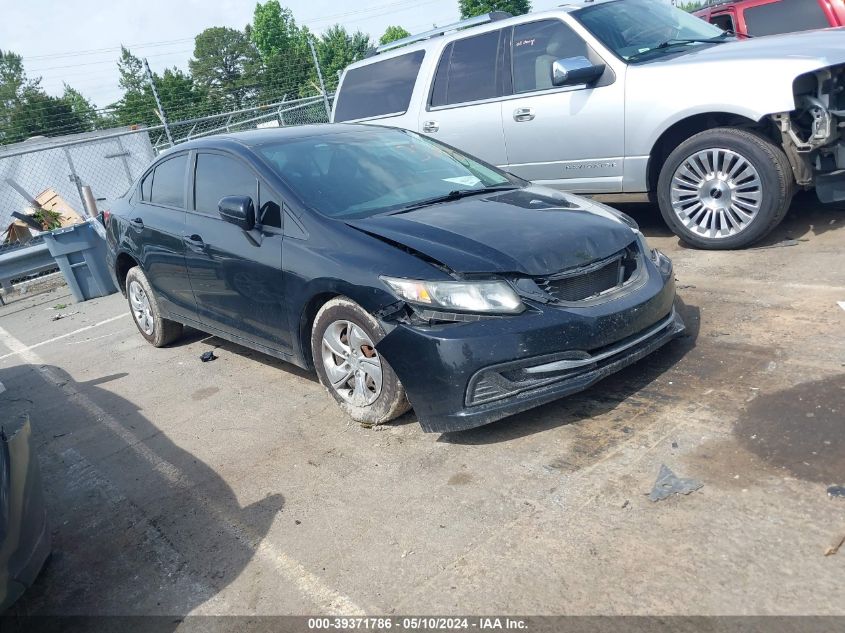 2015 Honda Civic Lx VIN: 19XFB2F57FE113298 Lot: 39371786