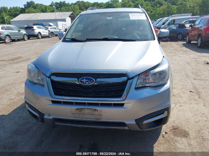 2018 Subaru Forester 2.5I Premium VIN: JF2SJADC4JH469743 Lot: 39371789