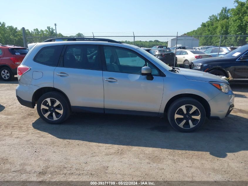 2018 Subaru Forester 2.5I Premium VIN: JF2SJADC4JH469743 Lot: 39371789