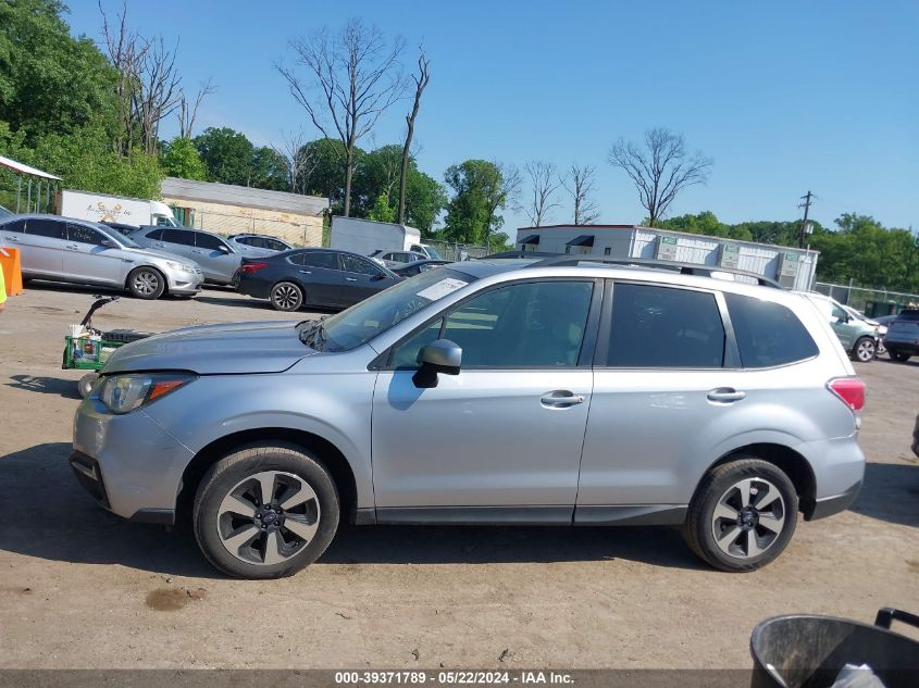 2018 Subaru Forester 2.5I Premium VIN: JF2SJADC4JH469743 Lot: 39371789