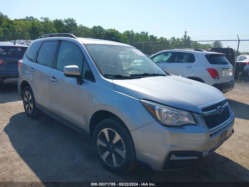 2018 Subaru Forester 2.5I Premium VIN: JF2SJADC4JH469743 Lot: 39371789