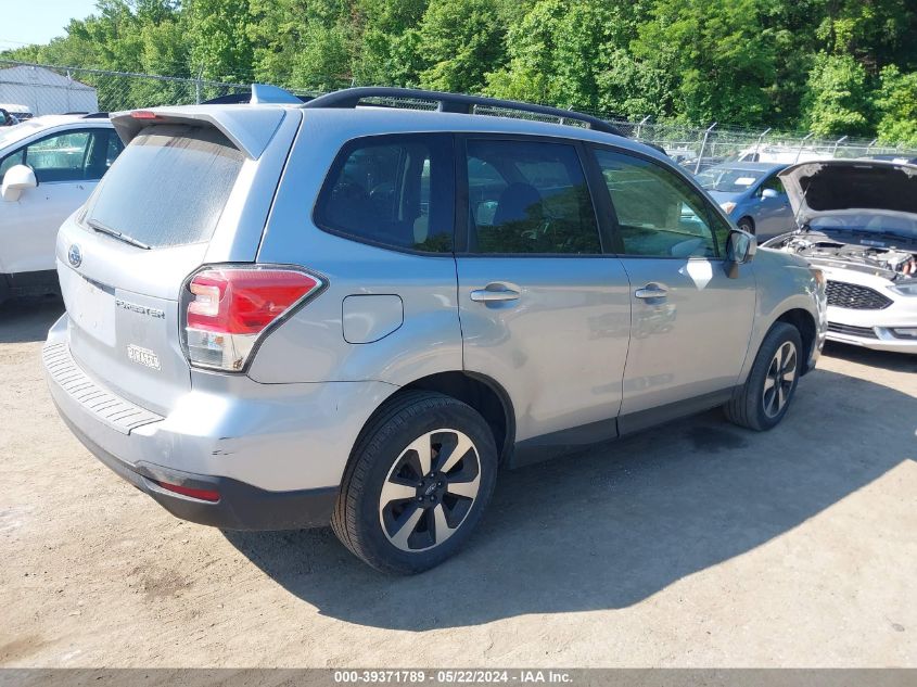 2018 Subaru Forester 2.5I Premium VIN: JF2SJADC4JH469743 Lot: 39371789