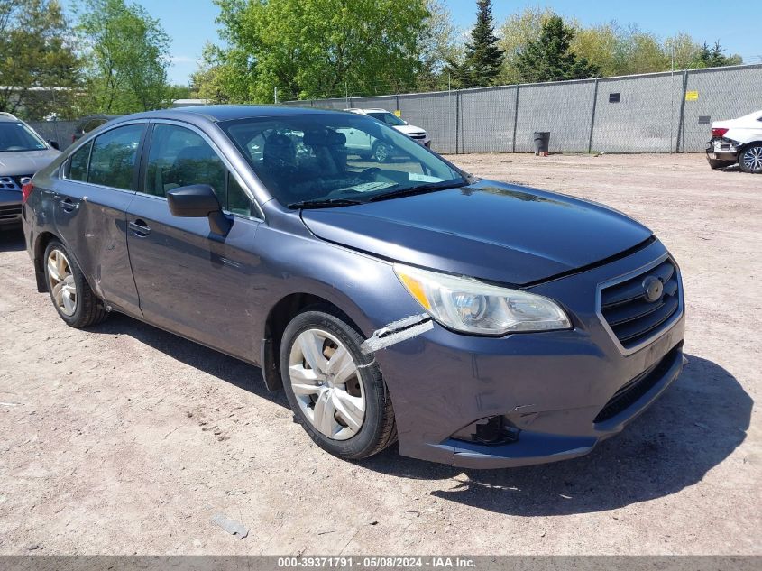 2015 Subaru Legacy 2.5I VIN: 4S3BNBA65F3055124 Lot: 39371791