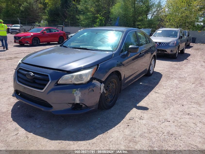 2015 Subaru Legacy 2.5I VIN: 4S3BNBA65F3055124 Lot: 39371791