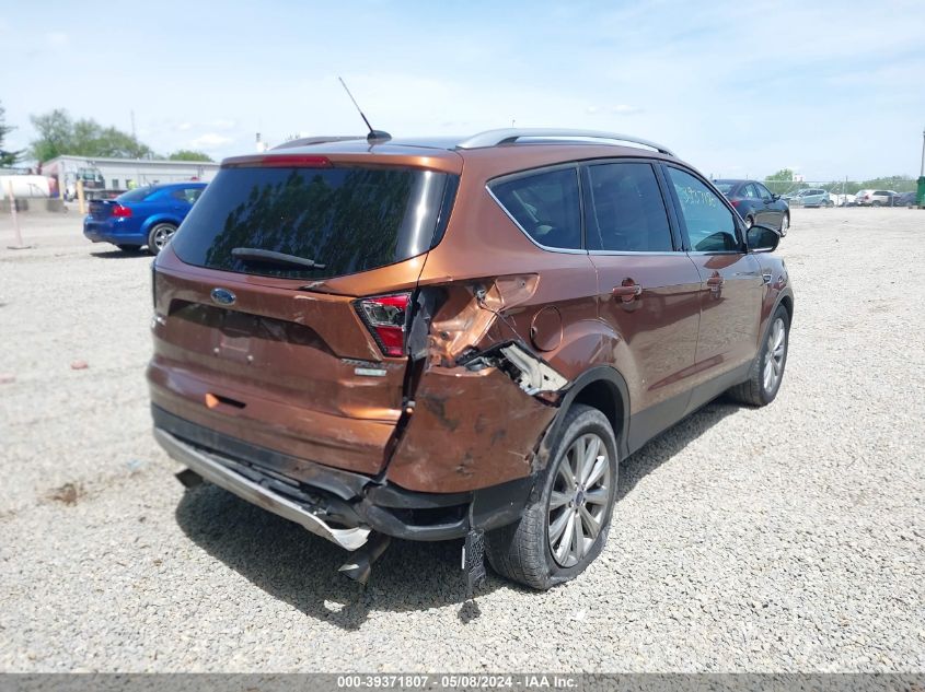 2017 FORD ESCAPE TITANIUM - 1FMCU0JD4HUD83329