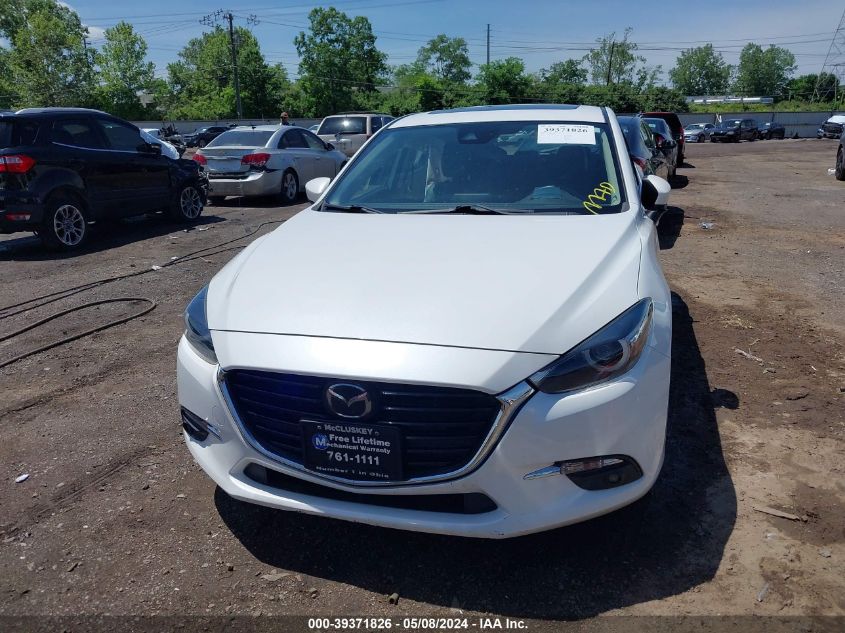 2018 Mazda Mazda3 Grand Touring VIN: 3MZBN1M30JM253206 Lot: 39371826