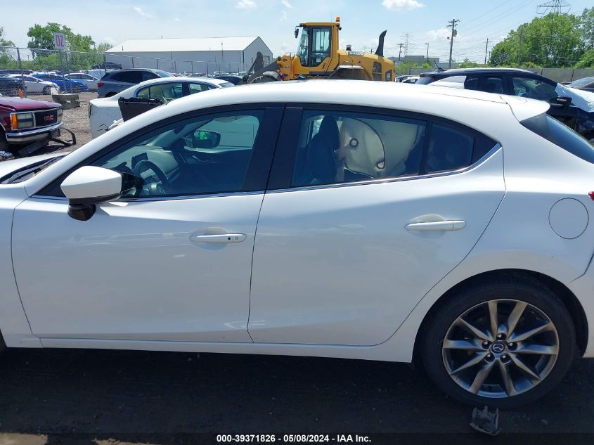 2018 Mazda Mazda3 Grand Touring VIN: 3MZBN1M30JM253206 Lot: 39371826