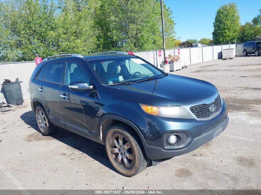 2011 Kia Sorento Lx VIN: 5XYKTDA19BG014880 Lot: 39371837