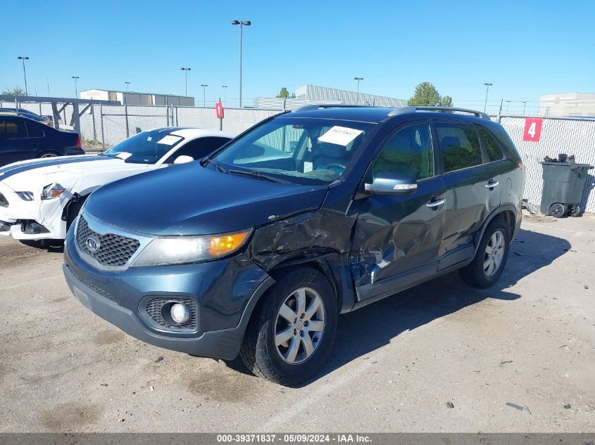 2011 Kia Sorento Lx VIN: 5XYKTDA19BG014880 Lot: 39371837