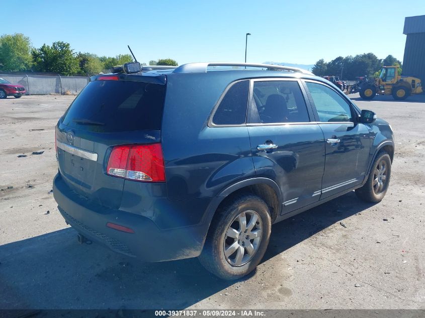 2011 Kia Sorento Lx VIN: 5XYKTDA19BG014880 Lot: 39371837