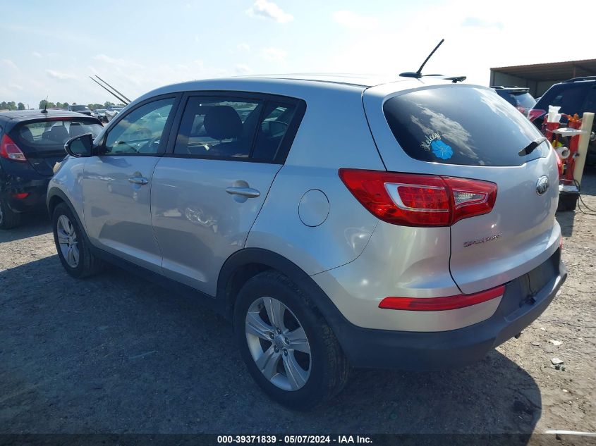 2013 Kia Sportage Lx VIN: KNDPB3A28D7470655 Lot: 39371839