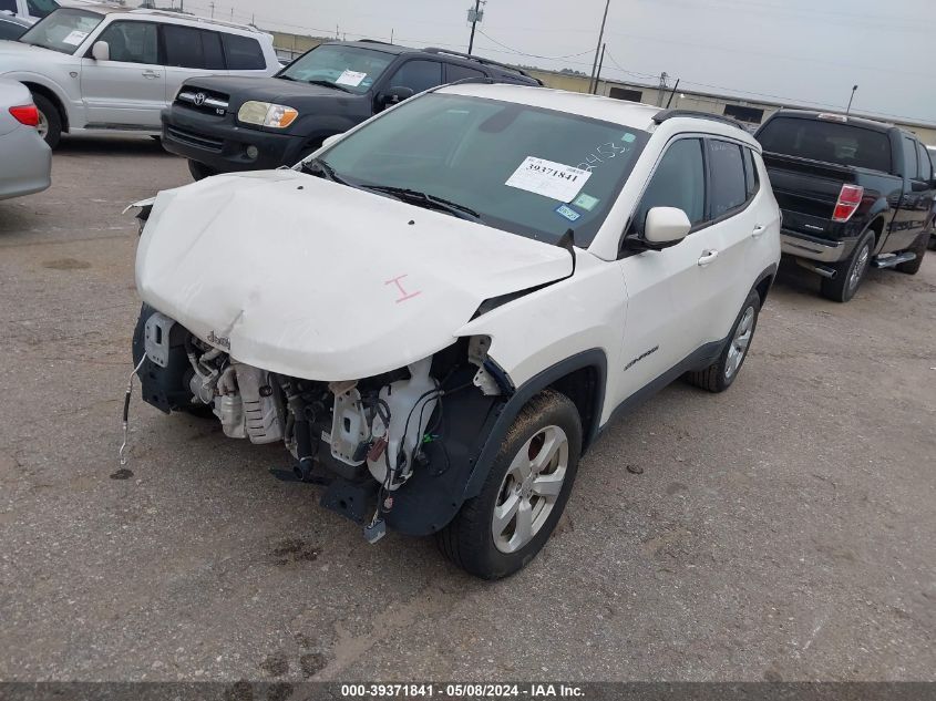 2018 Jeep Compass Latitude Fwd VIN: 3C4NJCBB8JT501919 Lot: 39371841