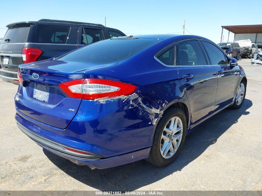 2015 FORD FUSION SE - 3FA6P0H70FR233947