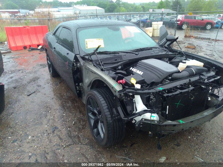 2022 Dodge Challenger R/T VIN: 2C3CDZBT7NH108829 Lot: 39371862