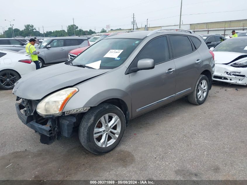 2013 Nissan Rogue Sv VIN: JN8AS5MT7DW508408 Lot: 39371869