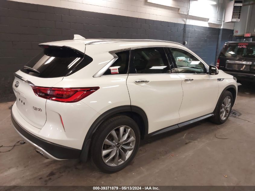 2022 Infiniti Qx50 Luxe Awd VIN: 3PCAJ5BB6NF108564 Lot: 39371879