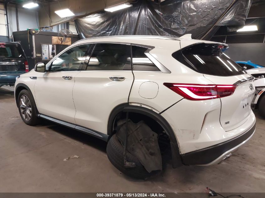 2022 Infiniti Qx50 Luxe Awd VIN: 3PCAJ5BB6NF108564 Lot: 39371879