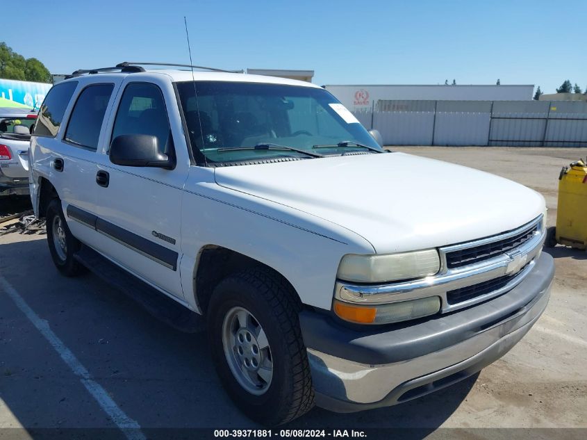 2002 Chevrolet Tahoe Ls VIN: 1GNEC13V52R211095 Lot: 39371881