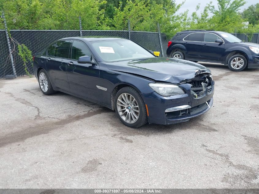 2010 BMW 750I xDrive VIN: WBAKC6C58ACL67722 Lot: 39371897