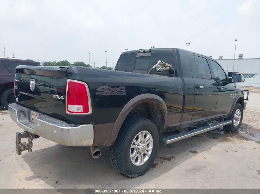 2018 Ram 2500 Laramie Mega Cab 4X4 6'4 Box VIN: 3C6UR5NL5JG273835 Lot: 39371907