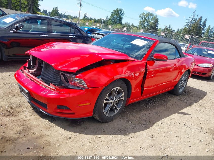 2014 FORD MUSTANG V6 PREMIUM - 1ZVBP8EM0E5243670