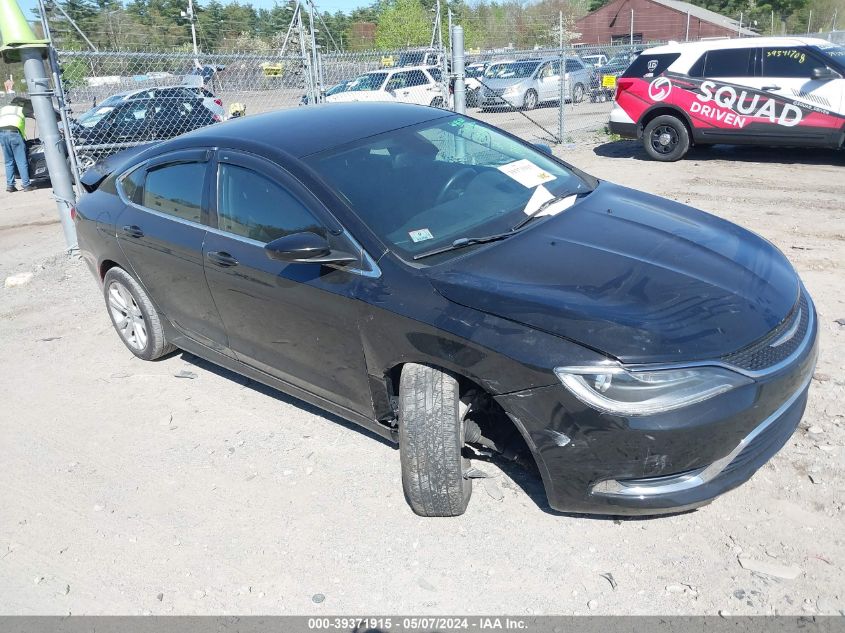 2015 Chrysler 200 Limited VIN: 1C3CCCAB5FN659858 Lot: 39371915