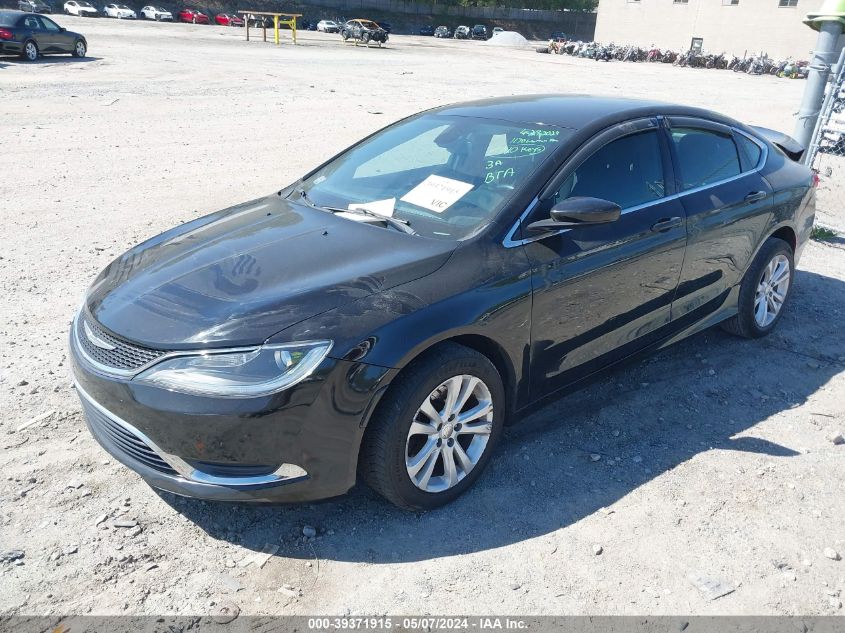 2015 Chrysler 200 Limited VIN: 1C3CCCAB5FN659858 Lot: 39371915