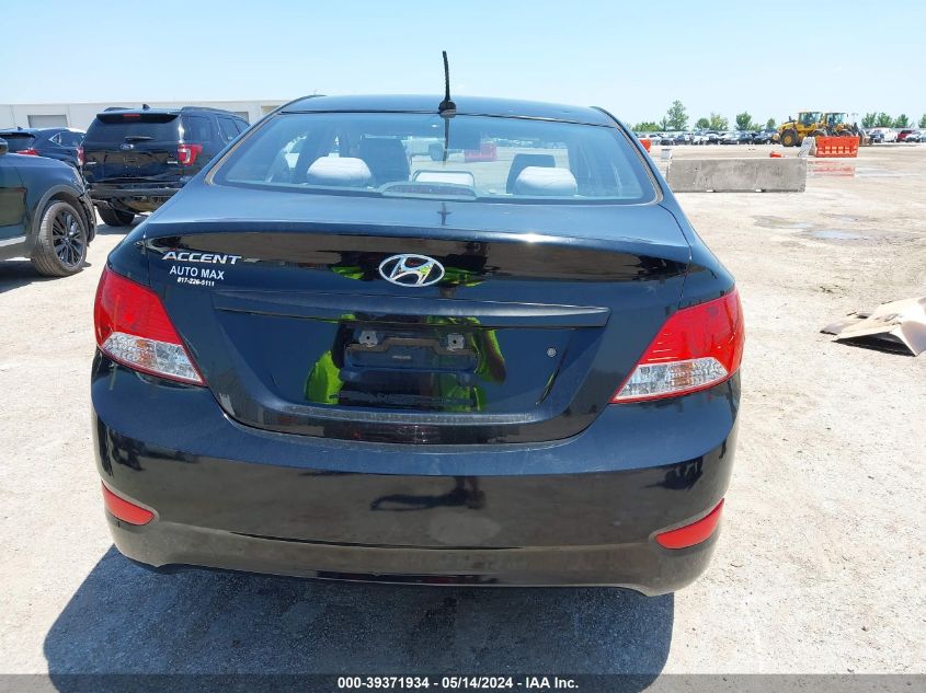 2013 Hyundai Accent Gls VIN: KMHCT4AE0DU426352 Lot: 39371934