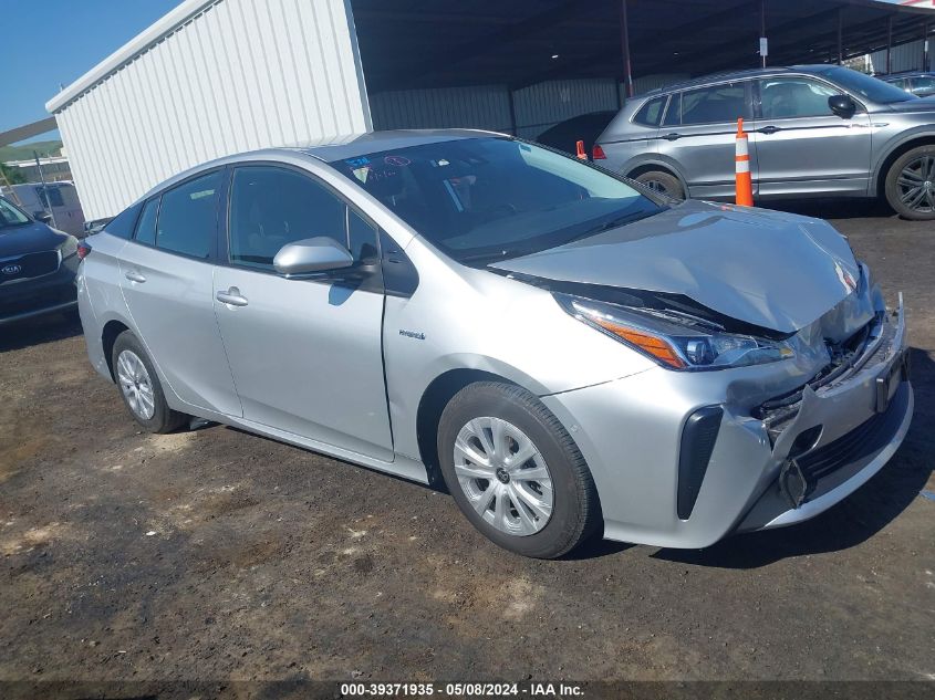 2022 Toyota Prius Le VIN: JTDKAMFU0N3163244 Lot: 39371935