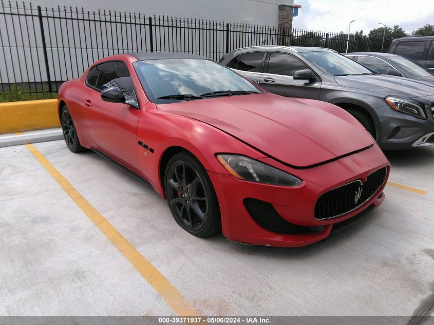 2013 Maserati Granturismo Mc/Sport VIN: ZAM45VLA6D0067210 Lot: 39371937