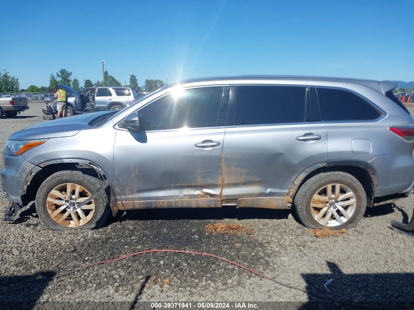 2016 Toyota Highlander Le V6 VIN: 5TDBKRFH8GS304947 Lot: 39371941