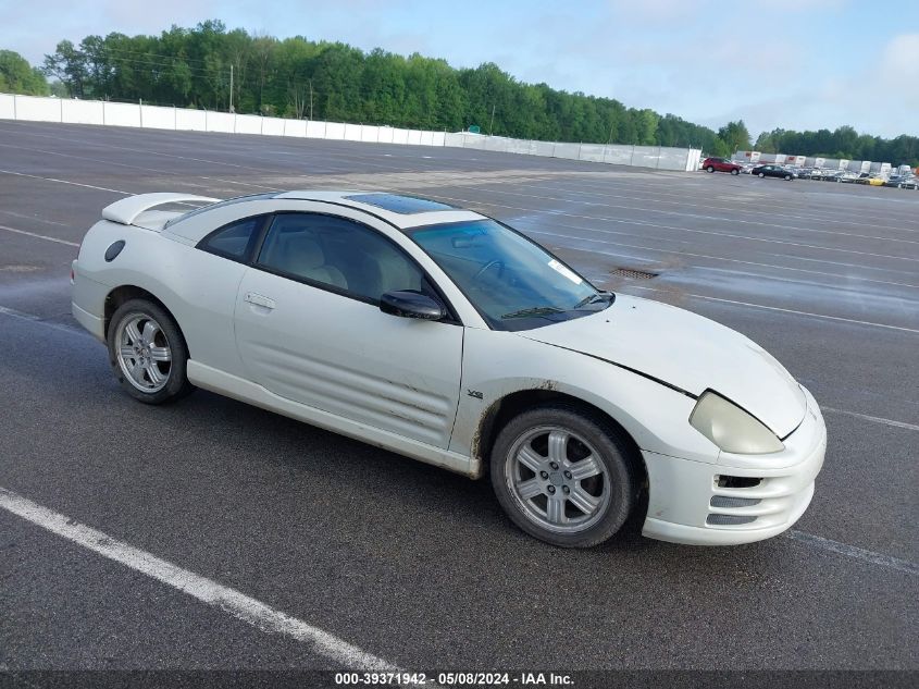 2001 Mitsubishi Eclipse Gt VIN: 4A3AC84H41E168560 Lot: 39371942