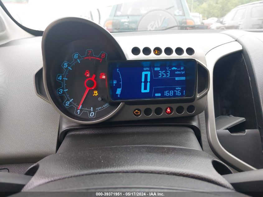 2012 Chevrolet Sonic 1Lz VIN: 1G1JF5SB7C4223012 Lot: 39371951